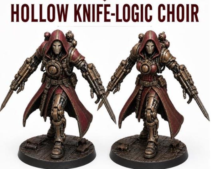 Hollow Knife-Logic Choir | Gothic Sci-Fi Knife Unit, 5/10/20 | HGM Exclusive