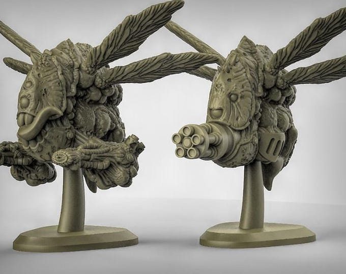 Chaos Plague Drones - Duncan Shadow - Sci-Fi - Resin Vehicle
