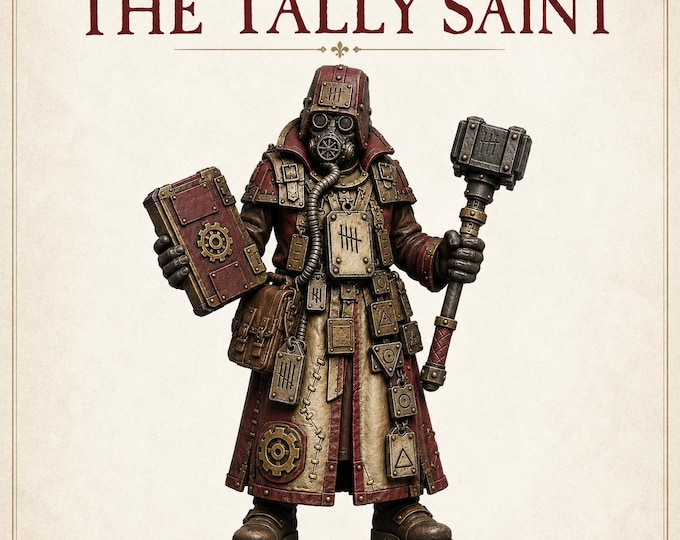 The Tally Saint - HGM Exclusive Resin Grimdark Hive NPC Miniature