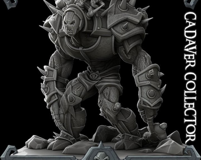 Cadaver Collector - Rocket Pig Games - Tabletop Wargaming for Grimdark | OPR Sci-Fi & Fantasy Resin Mini