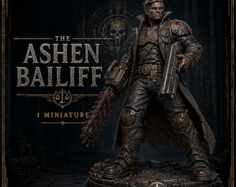 The Ashen Bailiff | Legends of Judgement | HGM Exclusive Physical Resin Character