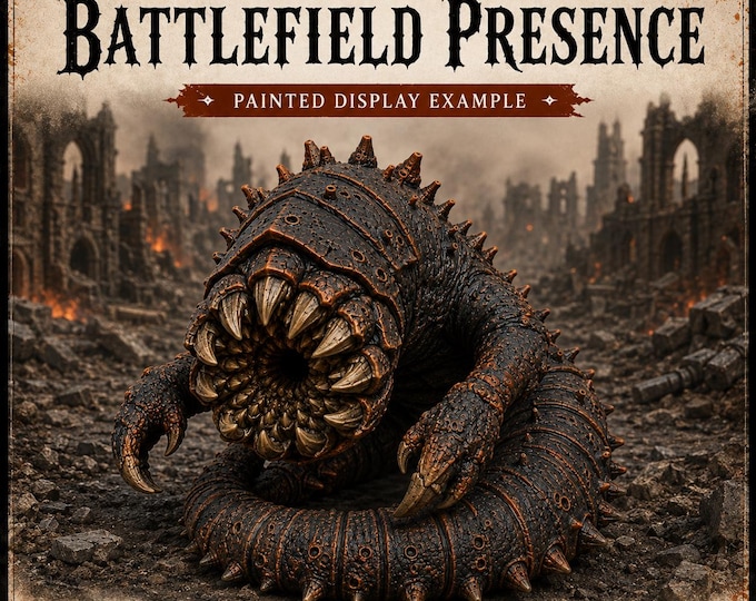 Phage Dread Maw - Phage Legion - Legion Wars - Exclusive Highland Gaming Minis - Tabletop Wargaming Multi-Verse Grimdark OPR Sci-Fi