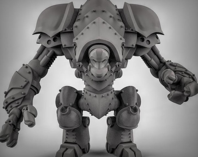 Golem - Sci-Fi  Miniature  - Duncan Shadow - Tabletop Wargaming for Grimdark | OPR Sci-Fi & Fantasy Resin Mini