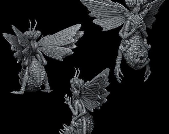 Beezlebub Winged Demon – Rocket Pig Games Licensed Resin Fantasy Miniature – 40–100mm