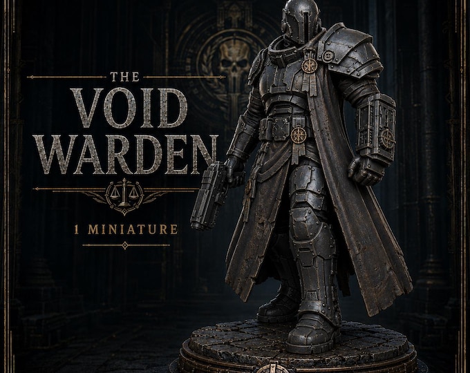 The Void Warden | Legends of Judgement | HGM Exclusive Physical Resin Character