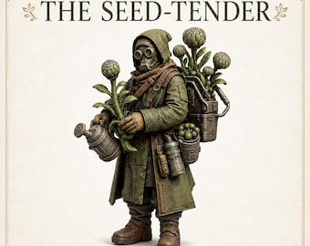 Threshold Keepers: The Seed-Tender | HGM Exclusive 28–32mm Resin Fantasy NPC Miniature