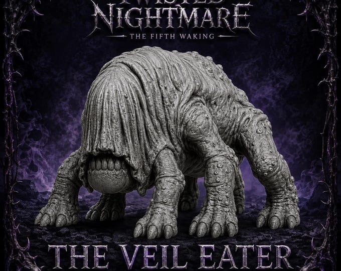 The Veil Eater | Twisted Nightmare Resin Horror Monster Miniature | HGM Exclusive