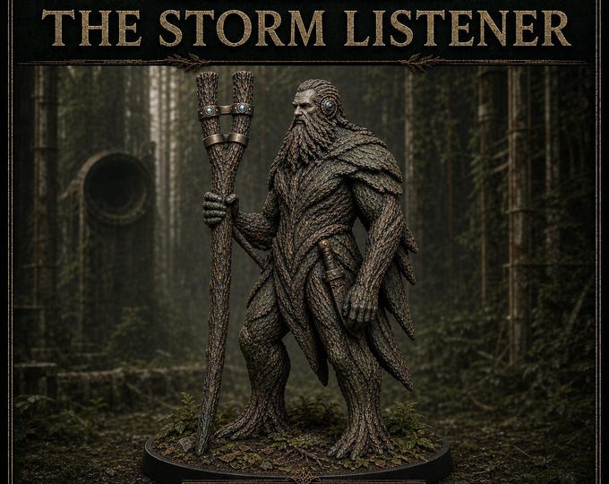 The Storm Listener | 1 Resin Miniatures | HGM Exclusive
