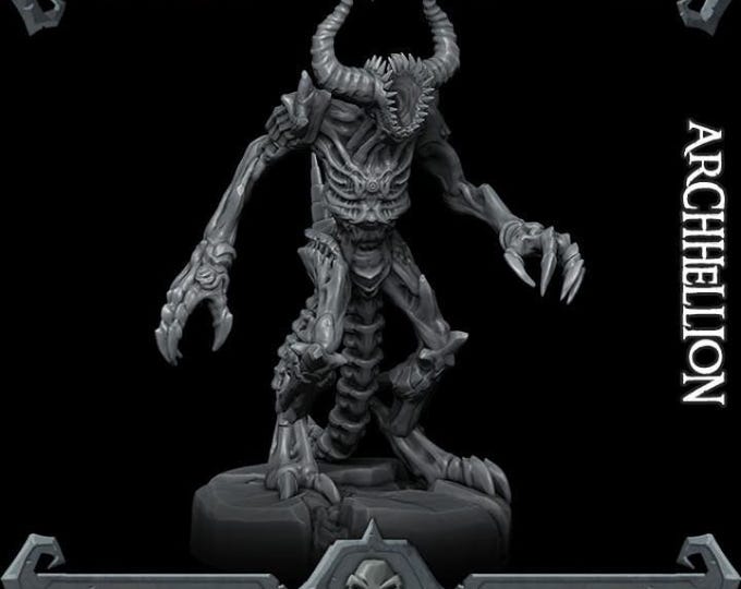 Archhellion - Rocket Pig Games - Tabletop Wargaming for Grimdark | OPR Sci-Fi & Fantasy Resin Mini