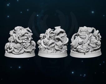 Demons Voidlings Swarm and Void Swarm - WildMesh - Sci-Fi Grimdark Squad Miniatures