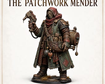 Threshold Keepers The Patchwork Mender - HGM Exclusive Resin NPC Miniature