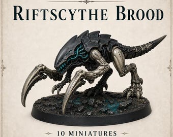 Wraith-Helix Riftscythe Brood - HGM Exclusive Resin Alien Swarm Miniatures - 10 or 20