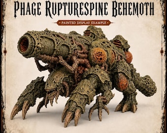 Phage Rupturespine Behemoth - Choose 1 Weapon Variant or All 3 - 85mm Sci-Fi Resin Siege Monster - HGM Exclusive