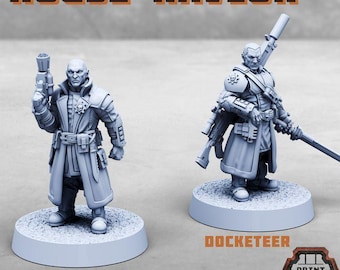 Noble House Ravlor - Print Minis - Grimdark - Print Minis - Fantasy Resin Miniature