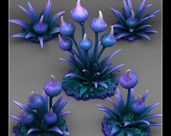 Poisonous Night Plants  Fantastic Plants and Rocks | PathFinder | Mini | Dungeons and Dragons | Fantasy | RPG