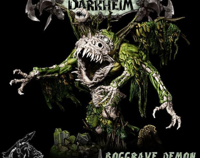 Boggrave Demon - Rocket Pig Games - Fantasy Resin Miniature
