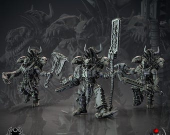 Beastie Pack Various -Tabletop Wargaming Miniature for Grimdark OPR Sci-fi