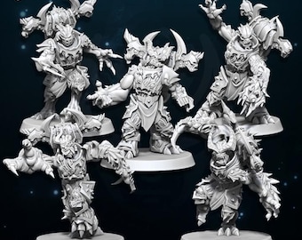 Haunted Gladiators of Wrath - Miniatures - Wildmesh - Tabletop Wargaming for Grimdark | Alternative  | OPR Sci-Fi mini