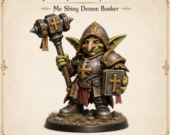 Gobbo - Me Not Gobbo Me Shiny Demon Bonker - Charity Miniature Series - HighlandGamingMinis Tabletop Wargaming sci-fi Grimdark
