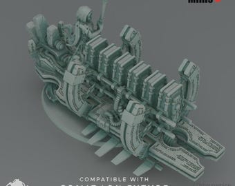 Charons Ark - Oshounaminis - Doomed Empire - Sci-Fi - Resin Vehicle