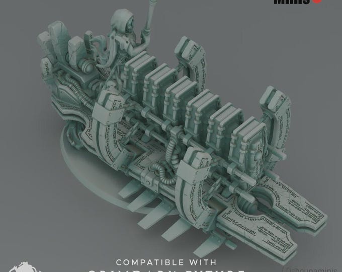 Charons Ark - Oshounaminis - Doomed Empire - Sci-Fi - Resin Vehicle