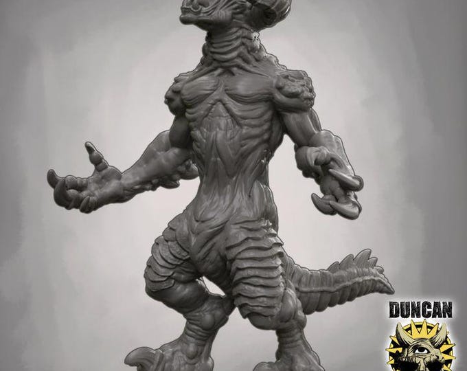 Death Draco 2 - Duncan Shadow - Tabletop Wargaming for Grimdark | OPR Sci-Fi & Fantasy Resin Mini
