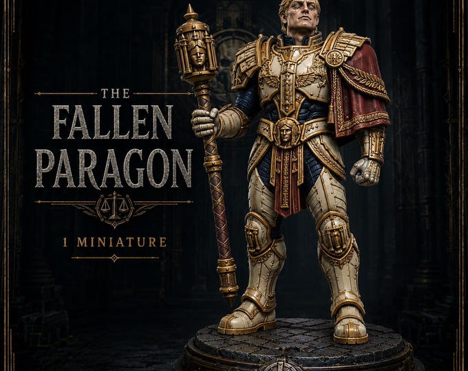 The Fallen Paragon | Legends of Judgement | HGM Exclusive Physical Resin Character