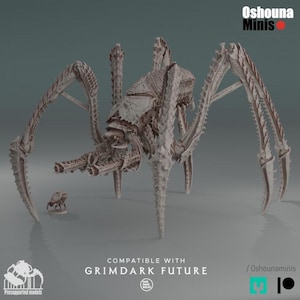 Titan Deep Hive - Oshounaminis - Tabletop wargaming miniature for Grimdark | OPR | Sci-fi | Alien Bug Proxy | Printed mini