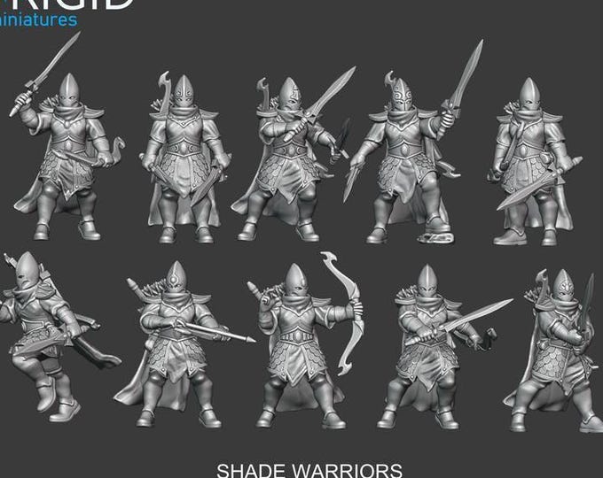 Shade Warriors - Frigid Miniatures Grimdark Resin Miniature