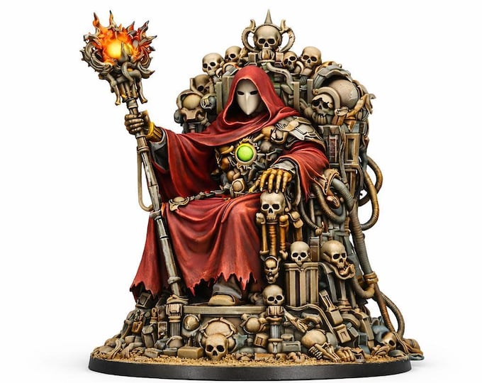 Hollow Master Data Cog Seer - 60mm or 100mm Sci-Fi Resin Model - HGM Exclusive