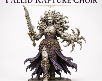 Chaos Excess Possessed - The Pallid Rapture Choir - Marble Legion - Legion Wars Highland Gaming Minis Exclusive Multi-Verse Grimdark OPR