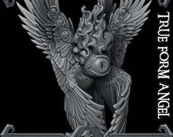 True Form Angel - Rocket Pig Games - Fantasy Resin Miniature