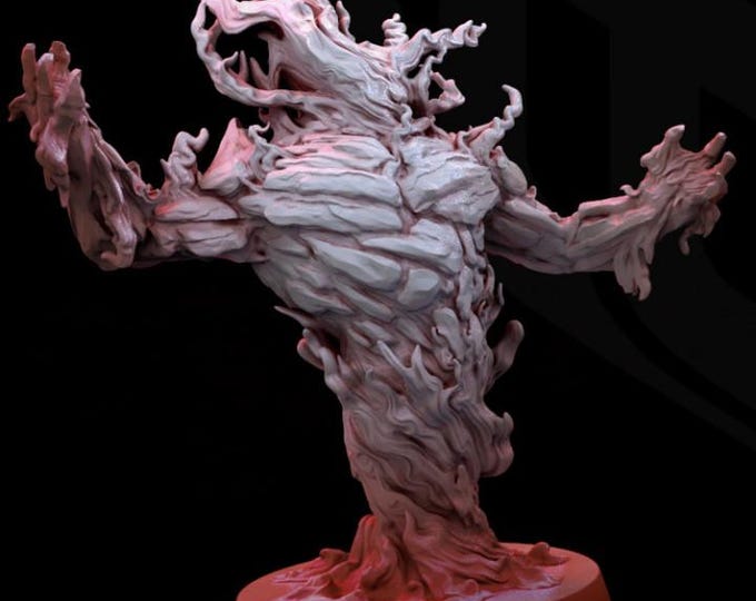 Chaos Demon Lesser Elementals Earth, Fire, Water and Thunder  - Fantasy Miniature  - Mini Monster Mayhem - Tabletop Wargaming for Grimdark