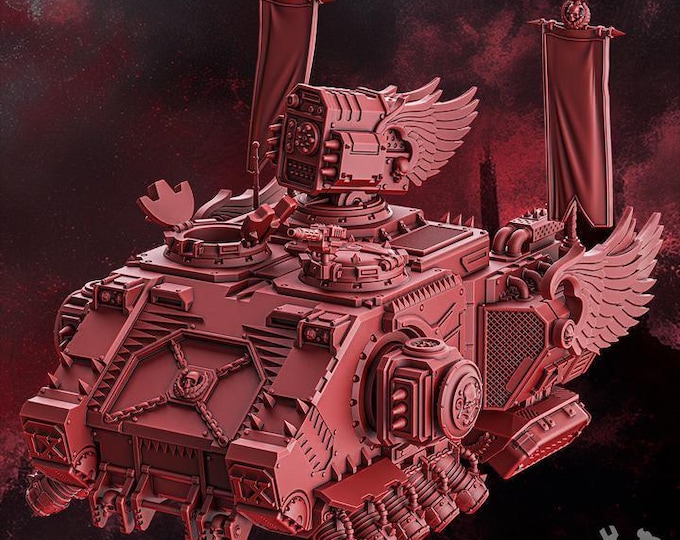 Blood Crimson Wings Rapid Urge - Grimdark - DakkaDakka - Fantasy Resin Miniature