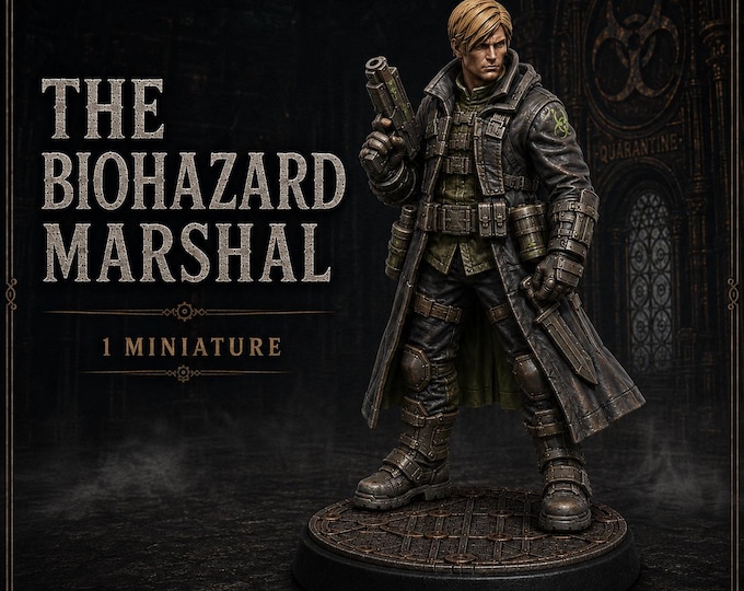 The Biohazard Marshal | Legends of Judgement | HGM Exclusive Physical Resin Character
