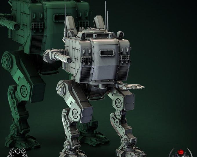 Heavy Ice Walker Guard – Eight Legs Miniatures – Sci-Fi – Resin Vehicle Kit