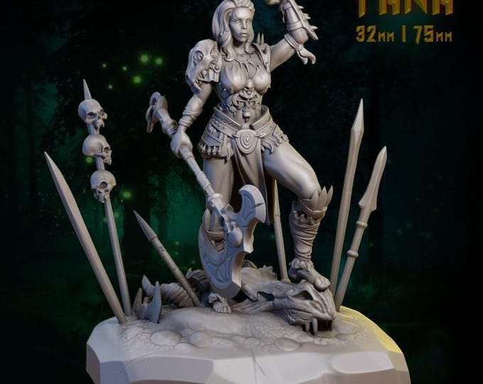 Tana – Dungeons and Maidens Fantasy Character Miniature