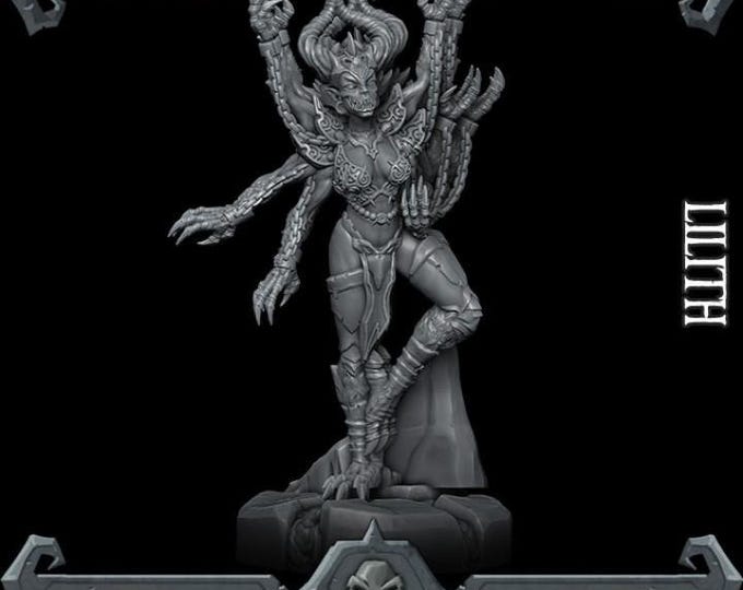 Lilith - Rocket Pig Games - Tabletop Wargaming for Grimdark | OPR Sci-Fi & Fantasy Resin Mini