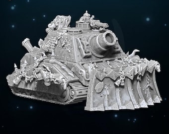 Chaos Plague Tank - Chaos of Plague - Wildmesh - Tabletop Wargaming Grimdark Scifi Fantasy Daemon Grimdark