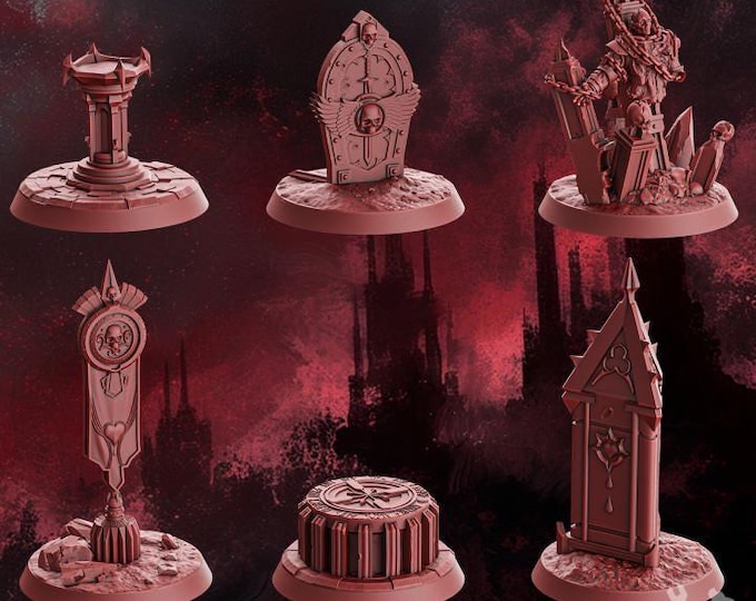 Crimson Wings Objective Markers - DakkaDakka - Tabletop Wargaming for Grimdark | Alternative  | OPR Sci-Fi mini