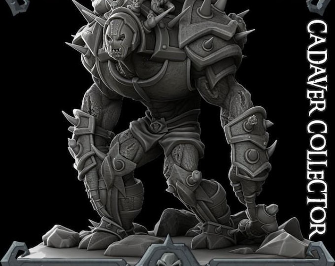 Cadaver Collector - Rocket Pig Games - Tabletop Wargaming for Grimdark | OPR Sci-Fi & Fantasy Resin Mini