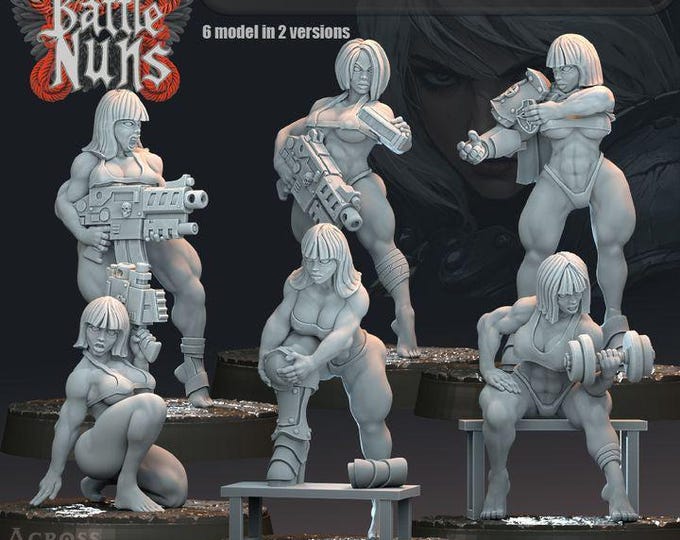 Locker Room Sisters - Across the Realms - Tabletop Wargaming for Grimdark | OPR | Sci-fi