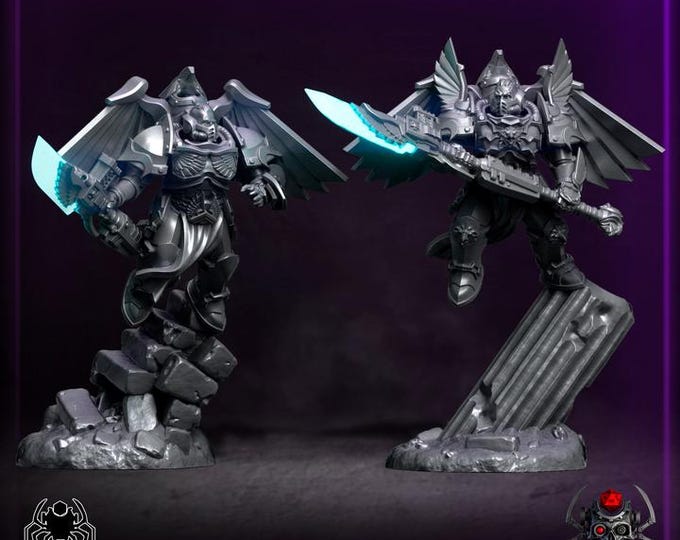 Thunder Eagle Squad of Inperatorius - Eight Legs Miniatures -Tabletop Wargaming Miniature for Grimdark OPR Sci-fi