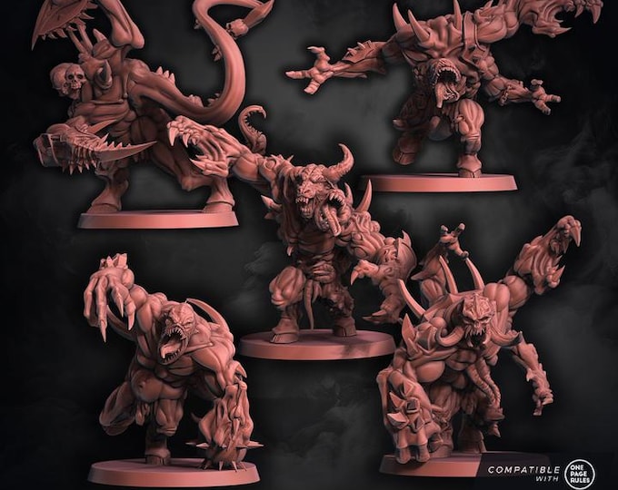 Stings of Chaos Wrath - Miniatures - Wildmesh - Tabletop Wargaming for Grimdark | Alternative  | OPR Sci-Fi mini