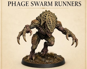Phage Swarm Runners - Phage Legion - Legion Wars - Exclusive Highland Gaming Minis - Tabletop Wargaming Multi-Verse Grimdark OPR Sci-Fi