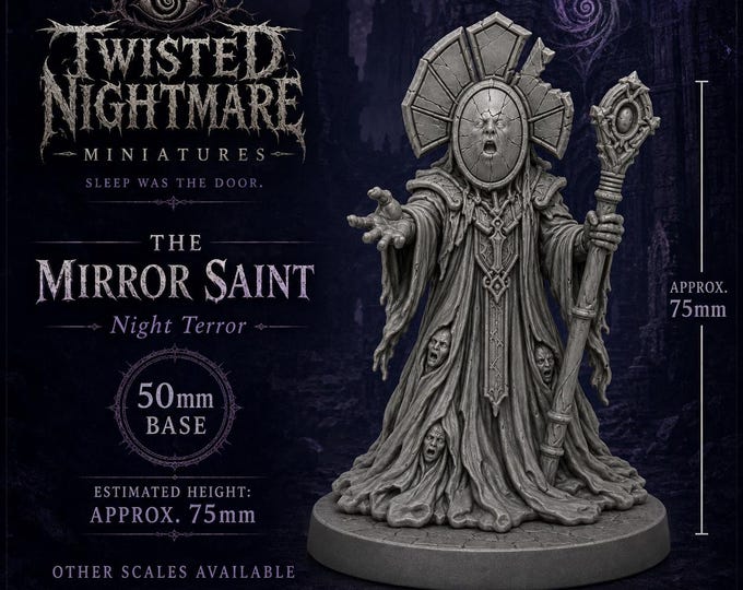 The Mirror Saint | Twisted Nightmare 75mm Resin Night Terror | HGM Exclusive