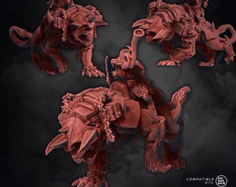 Malachii Rider Multipart - WildMesh Licensed Resin Cavalry Miniature