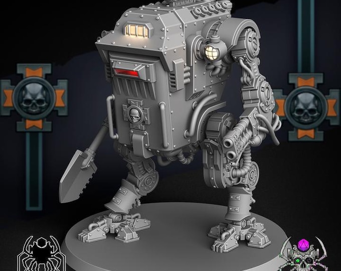 Korps of Ashes - Troglodyte • 32mm Grimdark - Sci-Fi Wargames & TTRPG | Eight Legs Miniatures mini