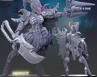 Cabal Tyrant - Across the Realms Licensed 32mm Resin Character Miniature
