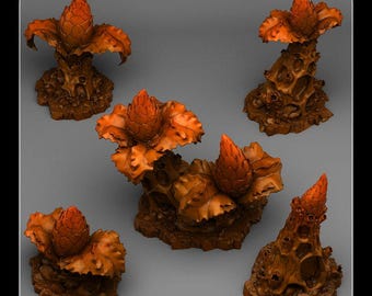 Coven Plants | Fantastic Plants and Rocks | PathFinder | Mini | Dungeons and Dragons | Fantasy | RPG